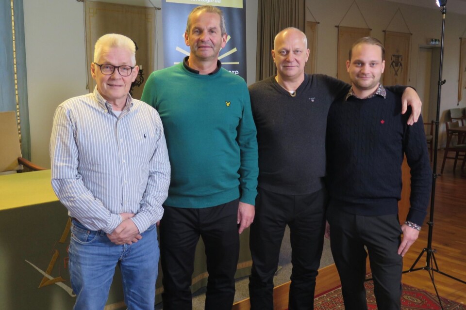 Tre företag nominerade till årets företagare i Karlshamn. Samtliga är män. Det är Sven Melander kritisk till.