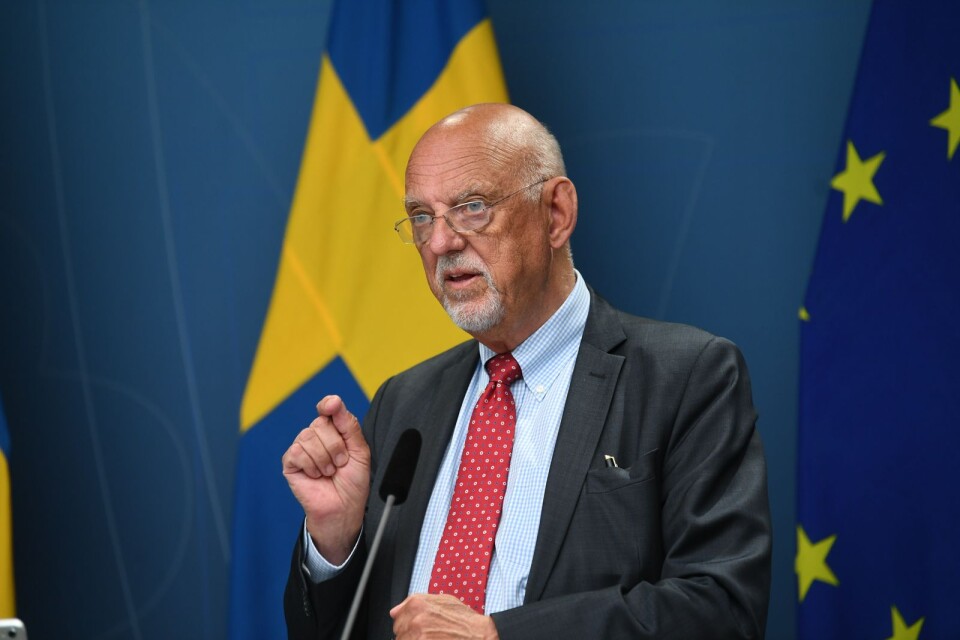 Höstens hetaste EU-frågor. Hans Dahlgren, Sveriges EU-minister, deltar i en diskussion på Europaforum.