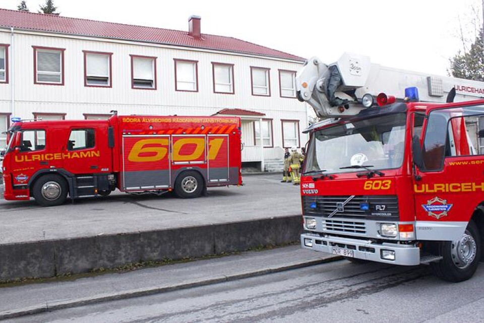 Under lördagen ryckte räddningstjänsten ut på en mindre brand på Rektorsvägen.