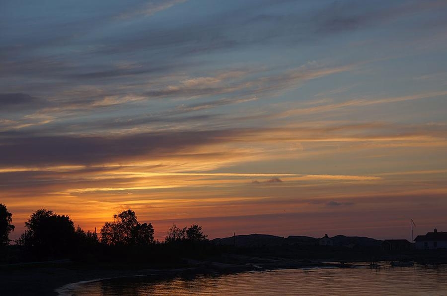 Skymning på Ramsvik. Foto Marja Wiking