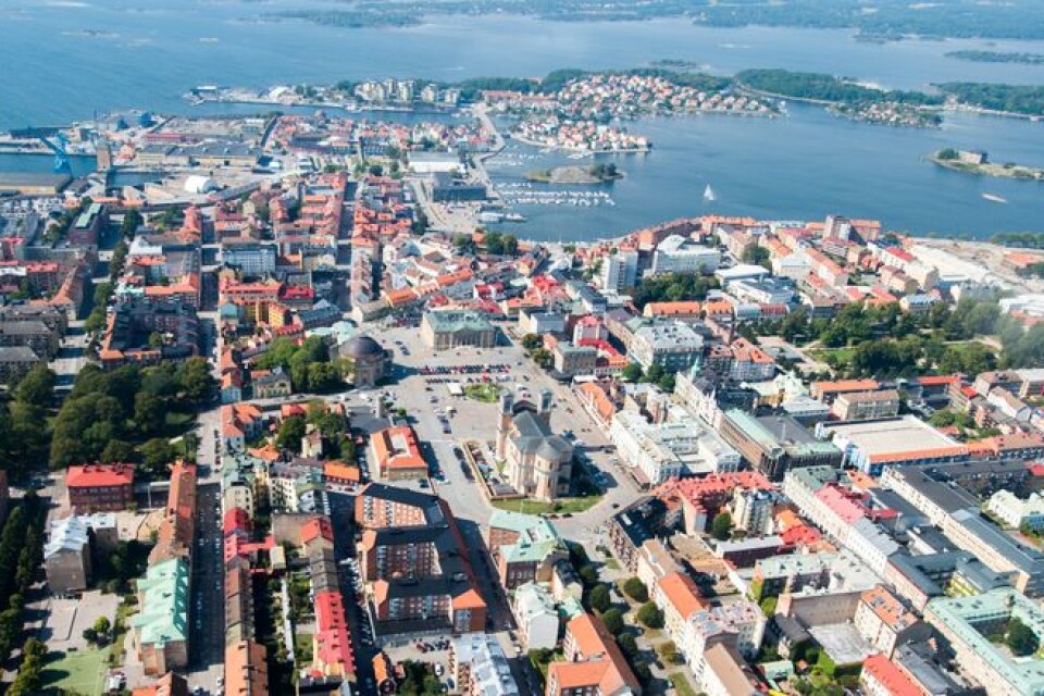 Det blev ingen seger men väl en silverplats för Karlskrona i tävlingen Årets stadskärna 2019.