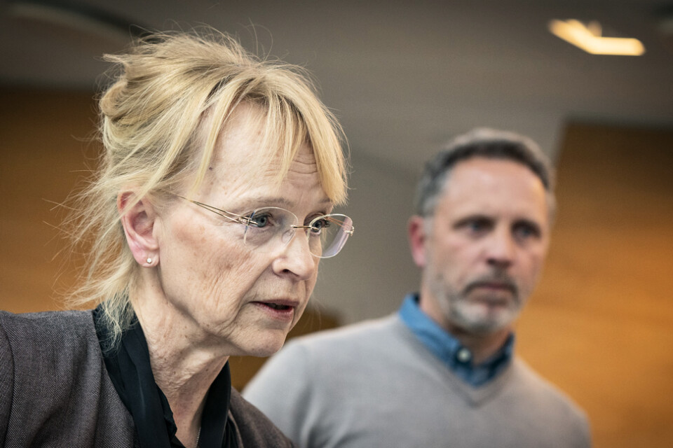 Åklagare Marianne Forsström och utredningsledaren Anders Pettersson vid Ekobrottsmyndigheten i Malmö kommenterar torsdagens dom gällande momsbedrägerier.