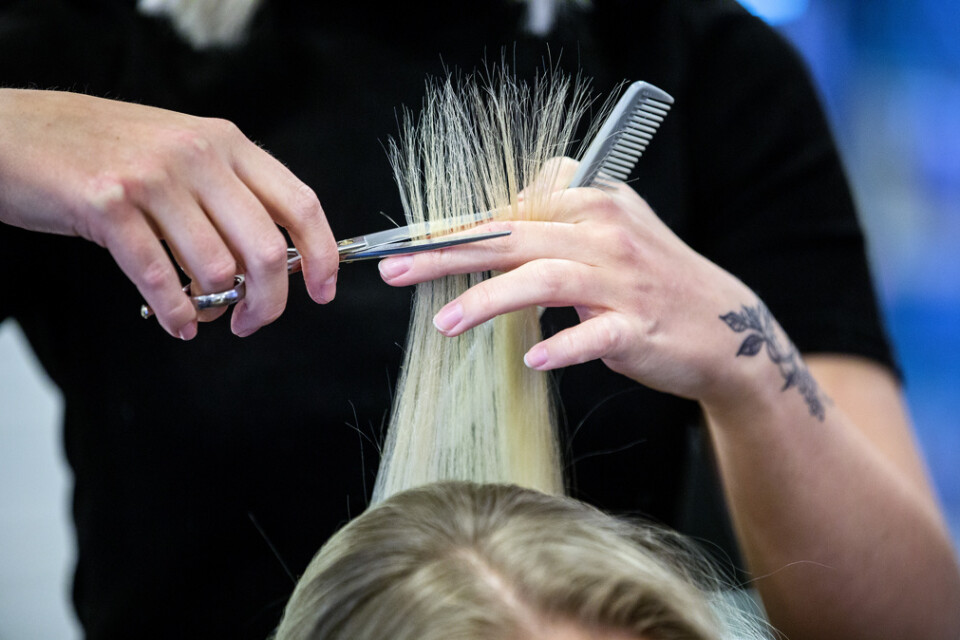 Enligt Andrea Döhmers vågar sig allt fler redan tillbaka till frisörsalongerna. Arkivbild.