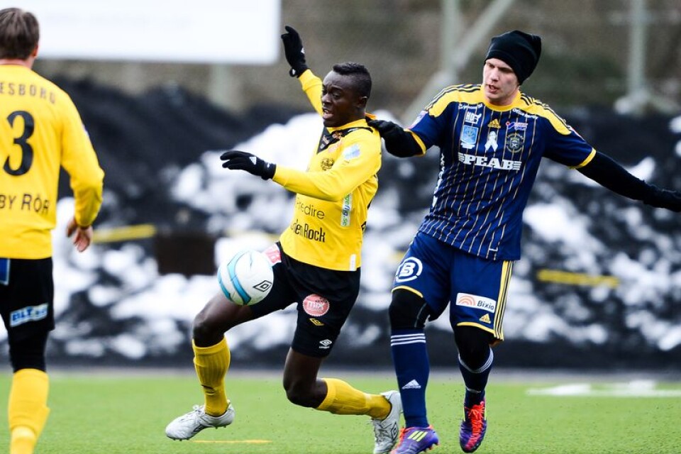 Gbenga Arokoyo, tidigare i Mjällby är klar för Kalmar FF.