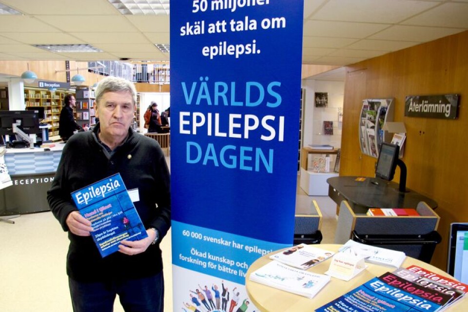 Berndt Ohlin, vars fru Ingela har epilepsi, är engagerad i Svenska epilepsiförbundet.