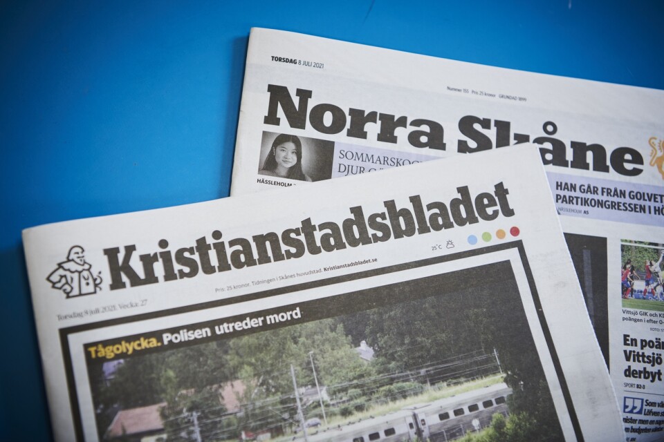 Norra Skåne blir en edition av Kristianstadsbladet.