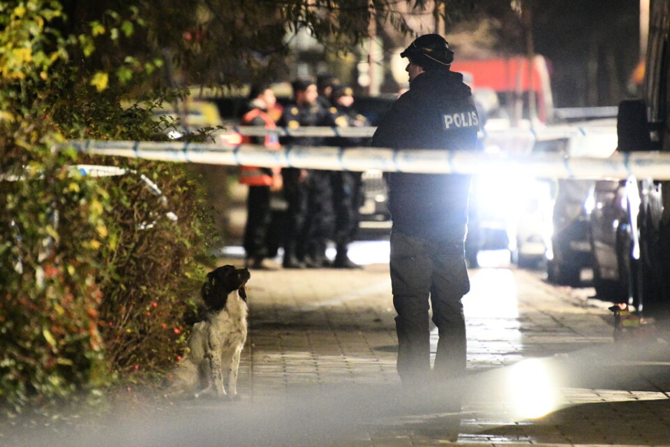 En man avled efter en skjutning i Malmö på måndagskvällen.