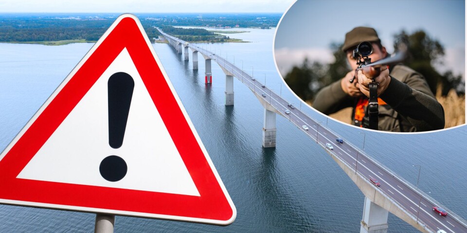 Fick till slut stopp på 65-åringens vingliga färd på Ölandsbron.