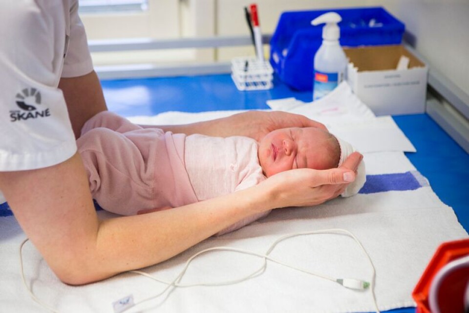 Antalet födda fortsätter att slå rekord på Ystads BB. Under 2017 har det fötts i snitt nästan fyra barn varje dygn.