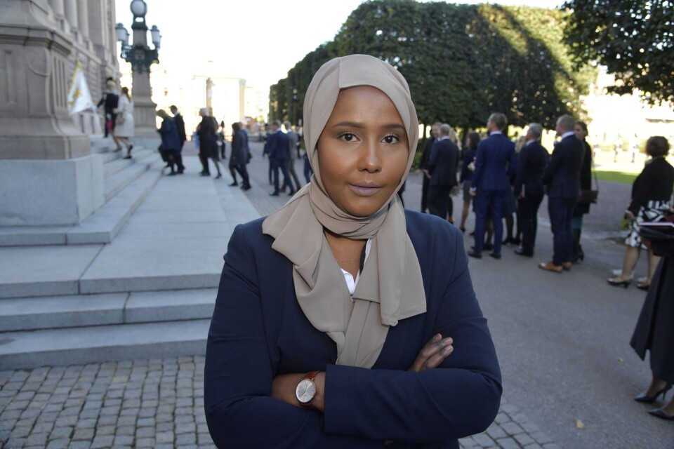 Miljöpartisternas Leila Ali Elmis (MP) hjärtefråga är den ”strukturella rasismen”.