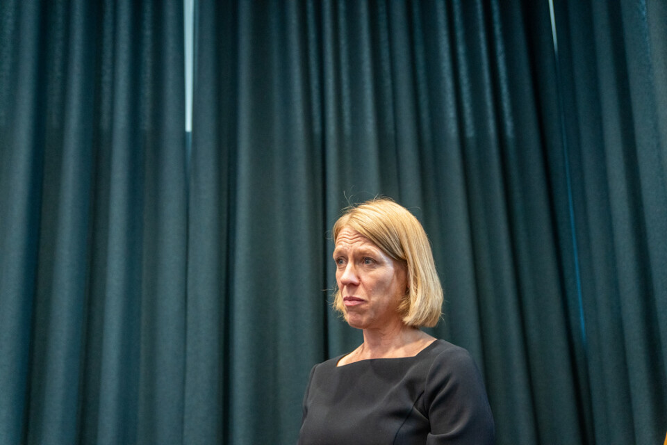 Norges utrikesminister Anniken Huitfeldt ersätts. Arkivbild.