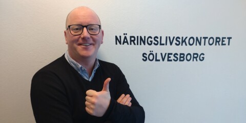 Stefan Olofsson, näringslivschef i Sölvesborg.