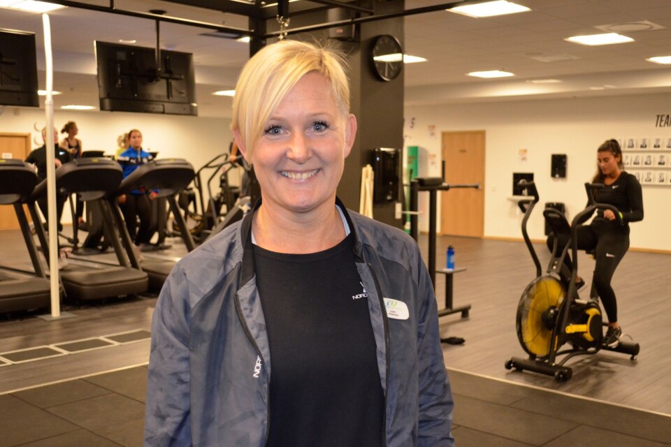 Lisen Tingskog, platschef för Nordic Wellness i Växjö City.