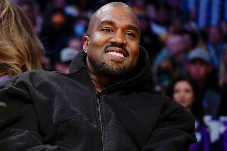 Den amerikanske rapparen Kanye West har släppt en ny låt. Arkivbild.