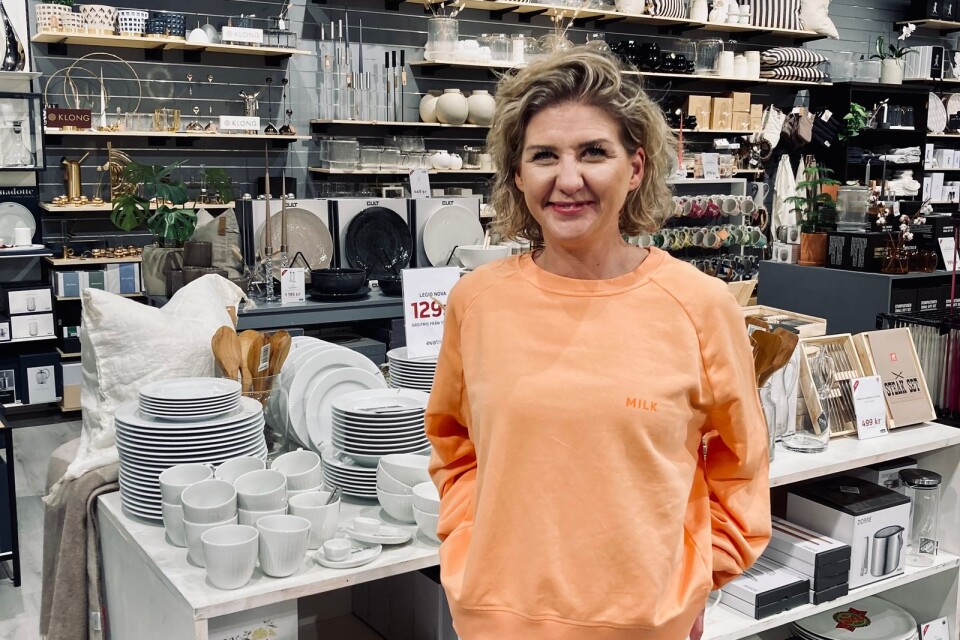 Maria Bruhn är delägare i Önska butiken.