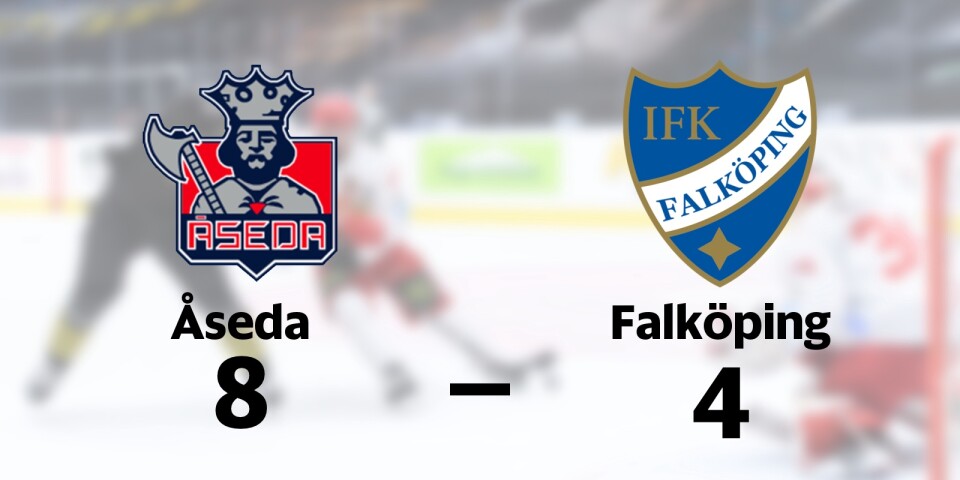 Åseda vann mot IFK Falköping IK