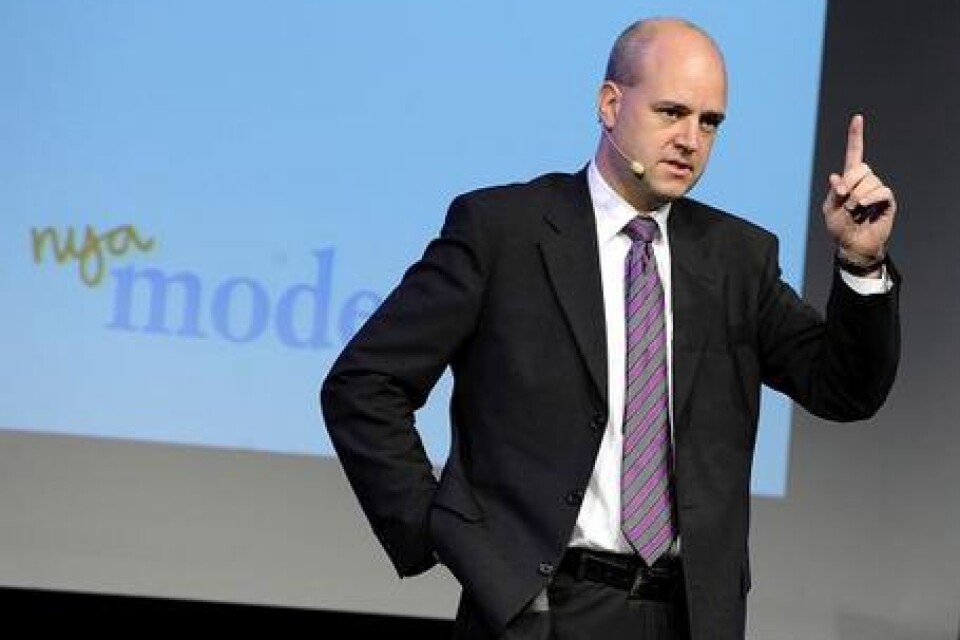 Vet vart han vill. Statsminister Fredrik Reinfeldt. ARKIV: Bertil Ericson/SCANPIX 2008
