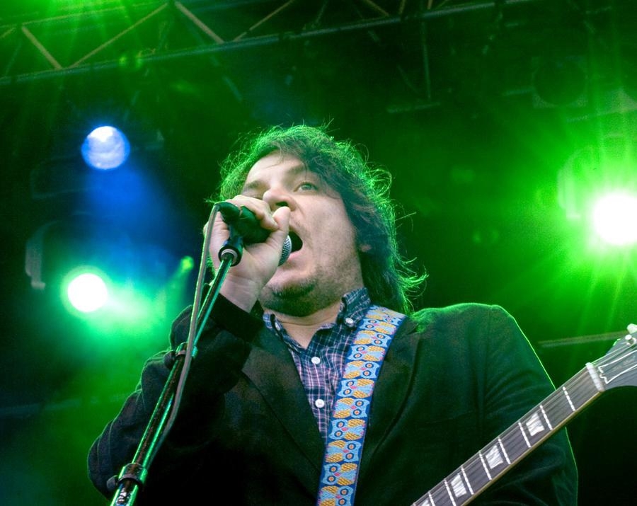 Amerikanska bandet Wilco med sångaren Jeff Tweedy.