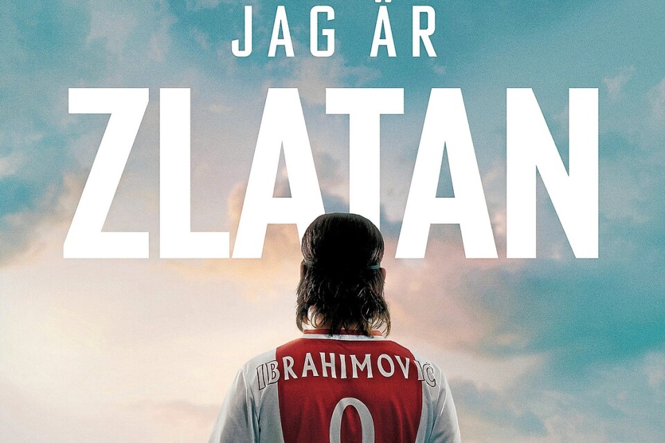 Poster till filmen ”Jag är Zlatan”.