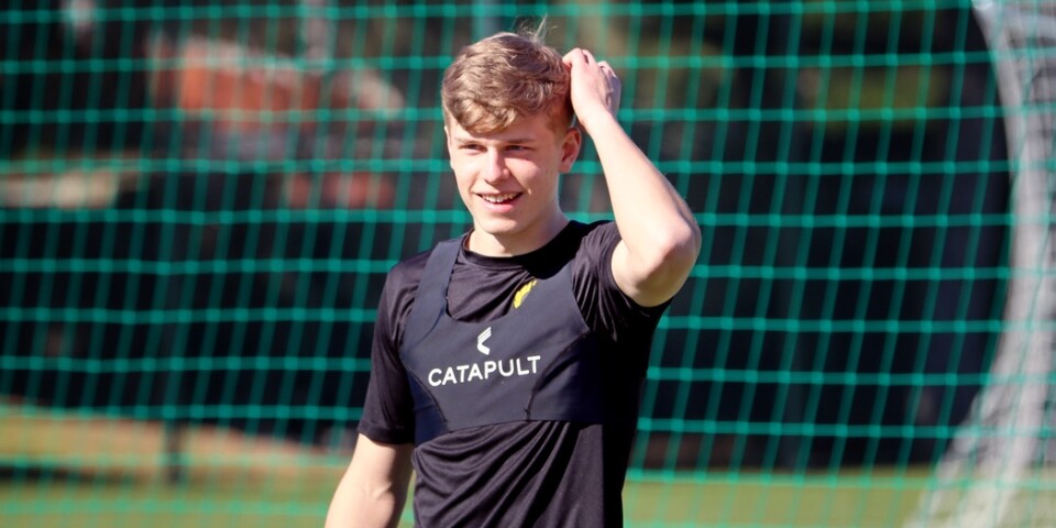 Gottfrid Rapp, 17, är enda spelaren på Elfsborgs läger som inte har A-lagskontrakt.