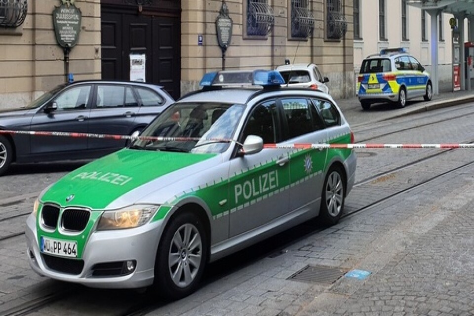 Tysk polis har inlett en större insats efter en skjutning i norra Hessen. Arkivbild.