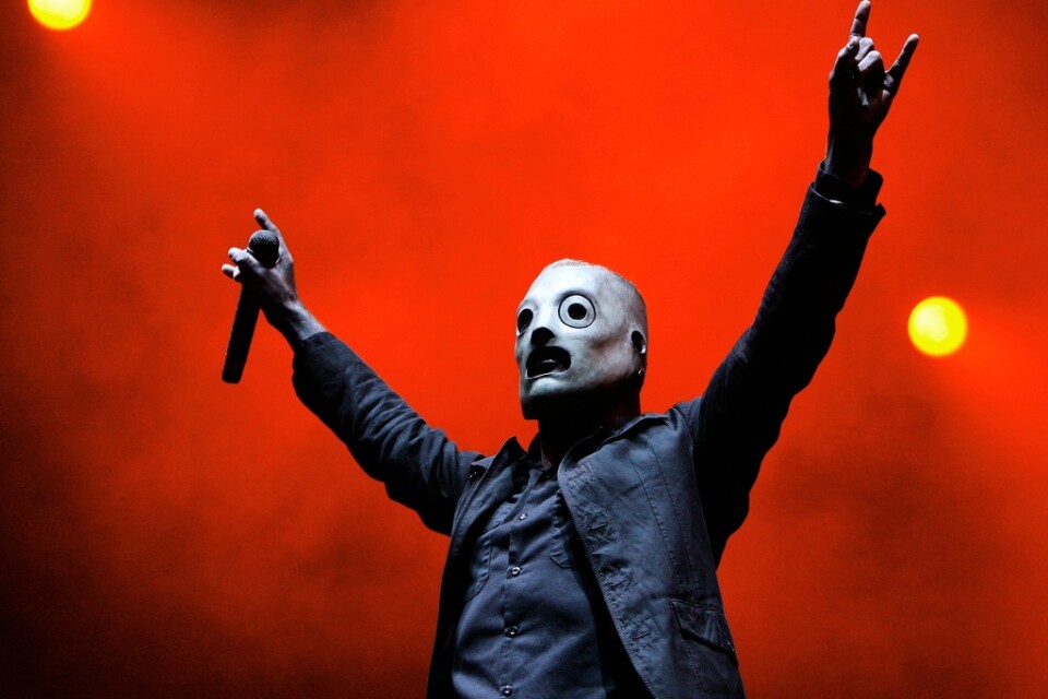 Slipknots sångare Corey Taylor. Arkivbild.