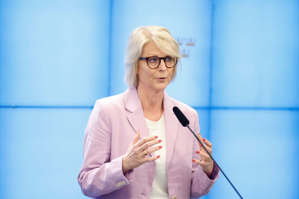Moderaternas ekonomiskpolitiska talesperson Elisabeth Svantesson.