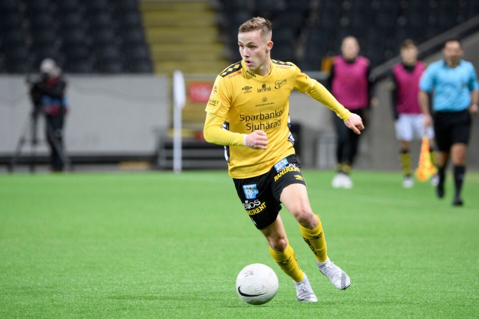 Jacob Ondrejka startar för Elfsborg i U21-matchen borta mot Varberg.
