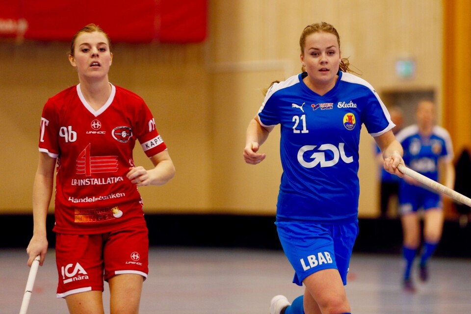Annie Wennerström gjorde ett av CL98:s mål i förlustmatchen mot Craftstaden.