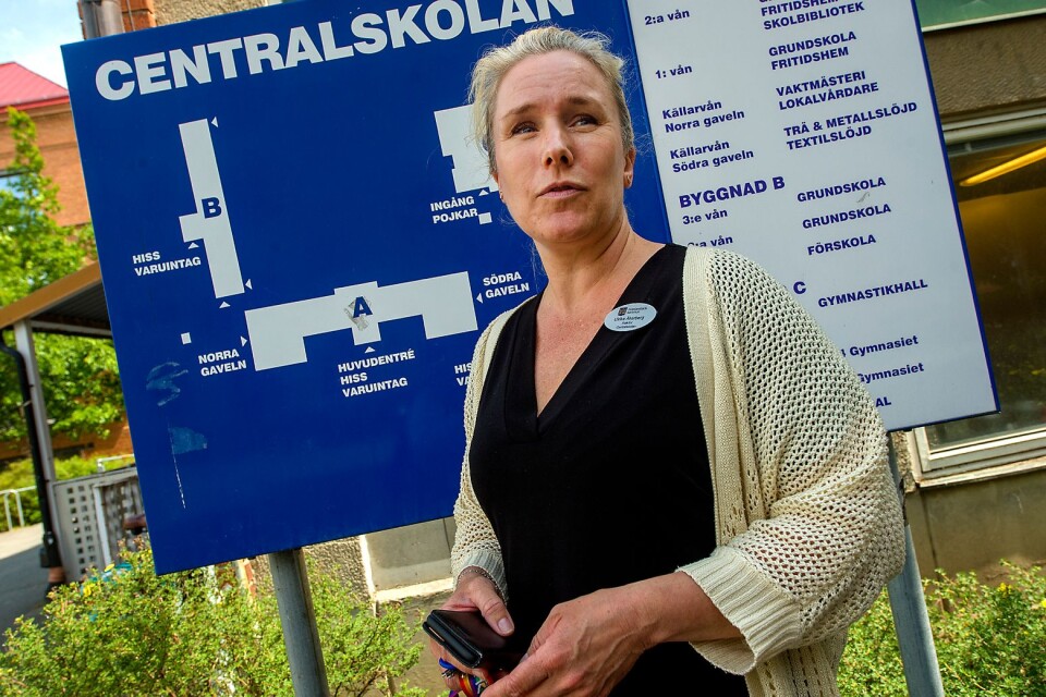 One third of the pupils in the whole of the municipality stayed at home from school when the corona pandemic broke out. ”We tried various methods. It wasn’t long before they were all back again”, says Ulrika Åkerlund, Centralskolan’s rector.