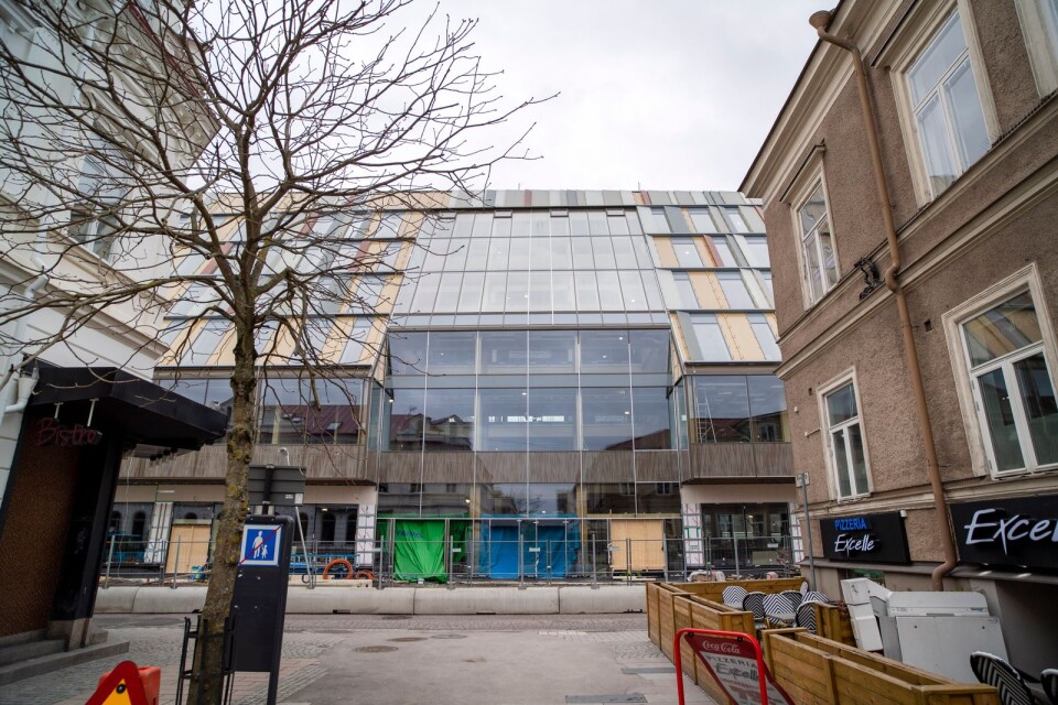 Nya kommunhuset i Växjö.