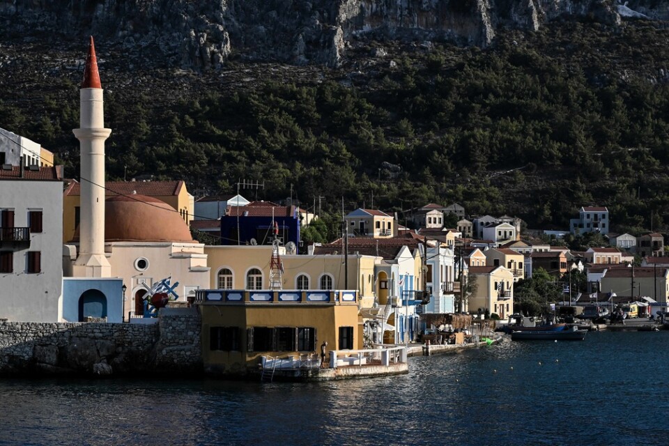 Kastellorizo är den grekiska ö som ligger längst bort från fastlandet, två kilometer från Turkiet.