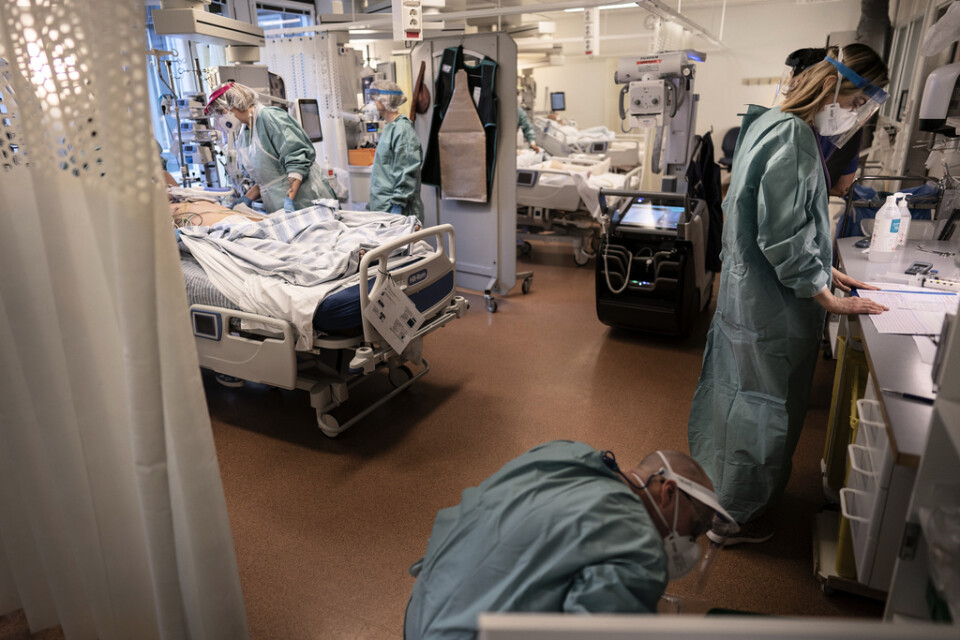 Pandemin både prövade och utvecklade regionernas katastrofmedicinska beredskap, enligt Daniel Lilja, avdelningschef på Ivo. På bilden syns en covidavdelning på Östra Sjukhuset i Göteborg, november 2020.
