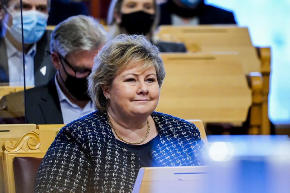 Norges statsminister Erna Solberg (H).