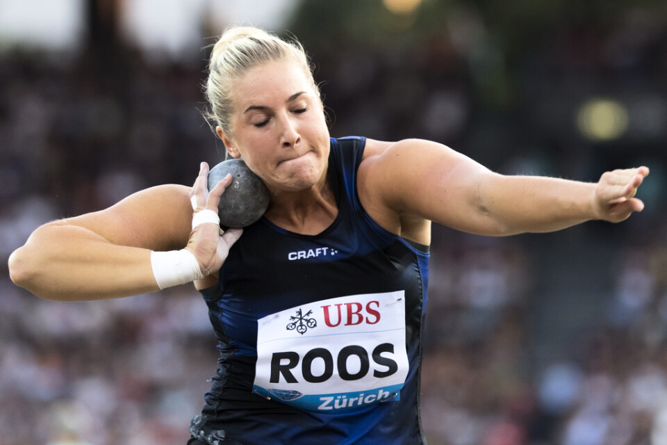 Fanny Roos, svensk rekordhållare i kulstötning, är en av 75 idrottare som tilldelas RF:s och Svenska spels elitidrottsstipendium på 50|000 kronor. Arkivbild.