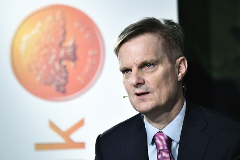Jens Henriksson, vd för Swedbank. Arkivbild.