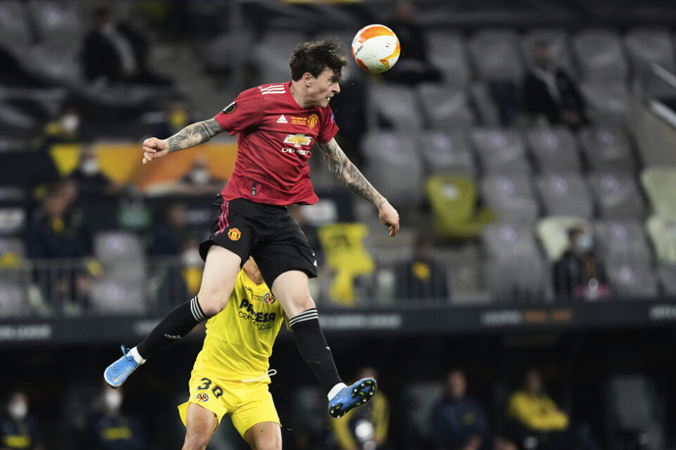 Manchester Uniteds svenske mittback är aktuell för spel i kvällens Champions League-match mot Villarreal. Arkivbild.