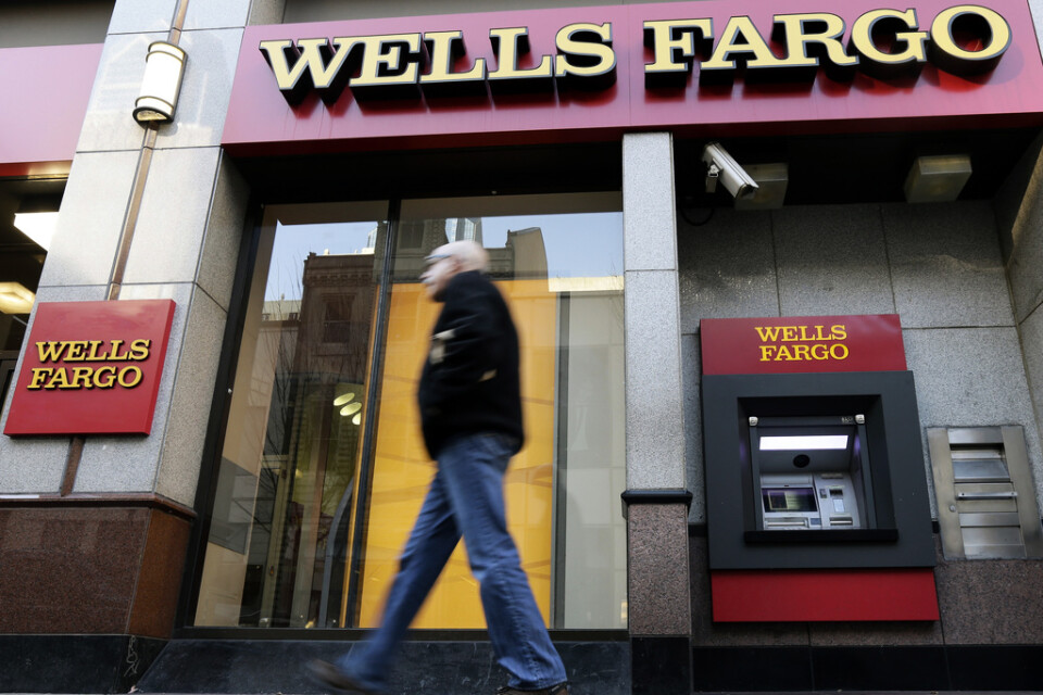Den amerikanska storbanken Wells Fargo har ingått en uppgörelse med myndigheterna som kostar den närmare 30 miljarder kronor. Arkivbild