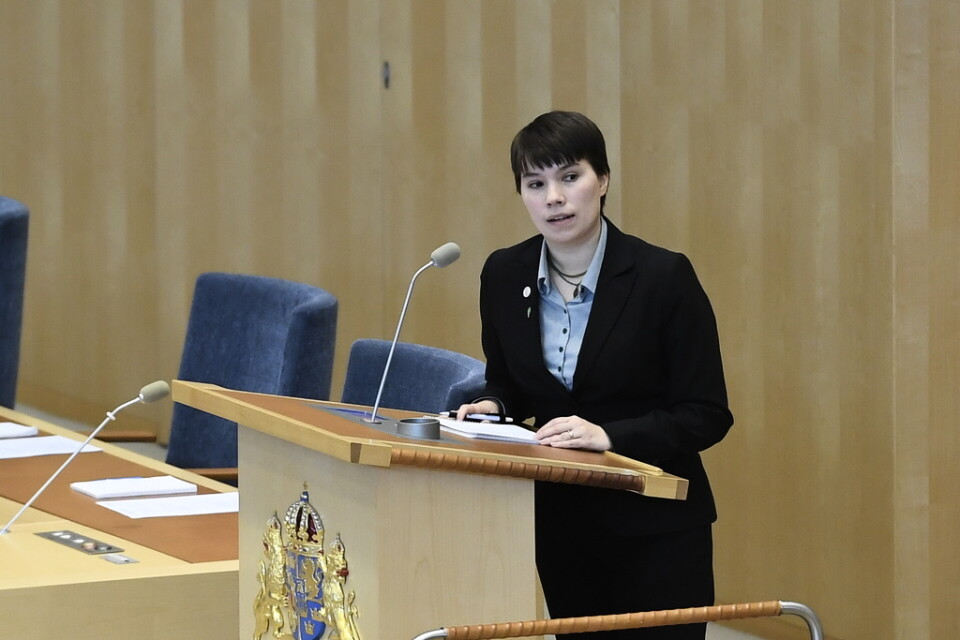 Annika Hirvonen Falk är gruppledare för Miljöpartiet i riksdagen.