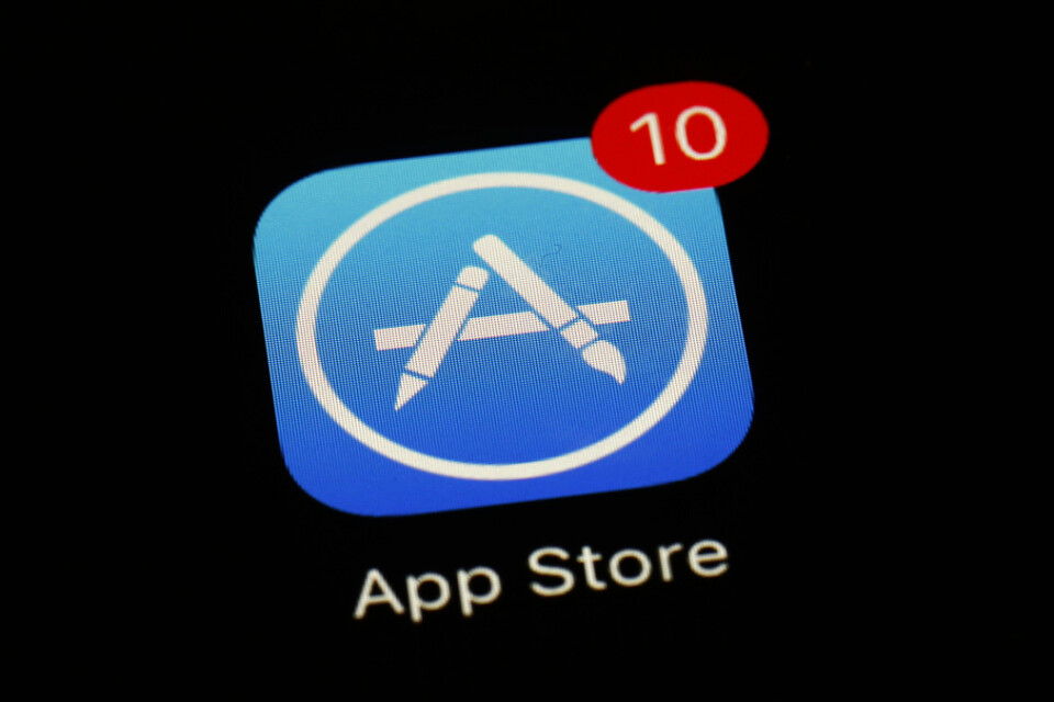 Apple manas att ta bort flera spelappar från App Store i Norge. Arkivbild.
