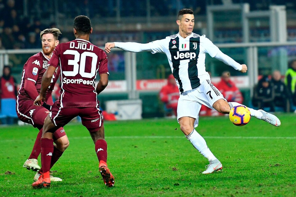 Cristiano Ronaldo öser in mål även i Serie A.