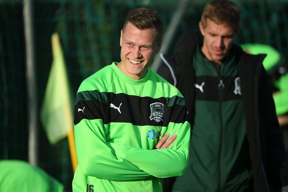 Viktor Claesson i FC Krasnodar.