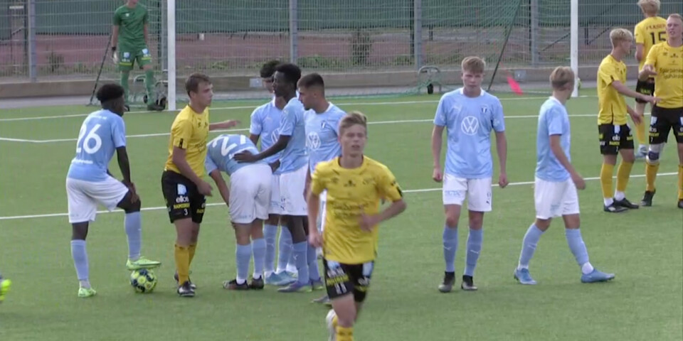 Elfsborg föll mot Malmö i U17-allsvenskan – se matchen i repris