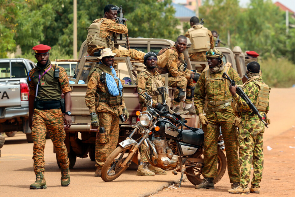 Burkina Faso har även fått utstå flera militärkupper i närtid. Arkivbild.