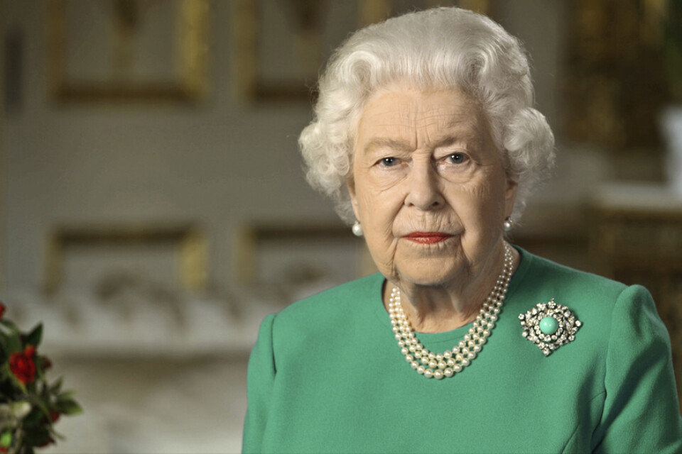 Drottning Elizabeth|II höll ett tal till nationen på söndagen.