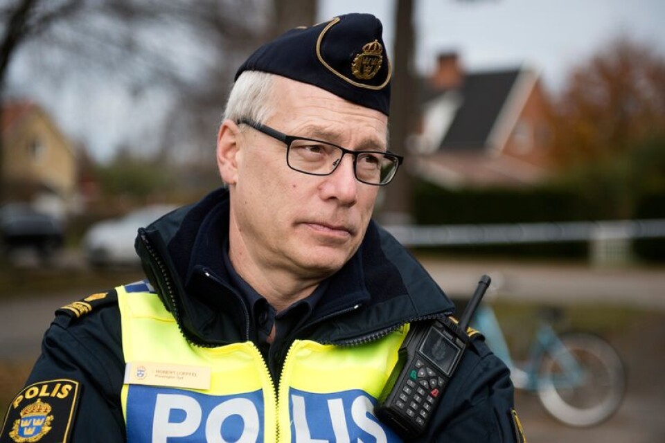 Polisens presstalesperson Robert Loeffel. Arkivfoto: Lena Gunnarsson