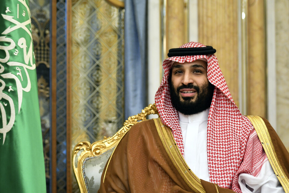Den saudiske kronprinsen Mohammed bin Salman kan glädjas åt snabba kursuppgångar för oljebolaget Aramco. Arkivbild.