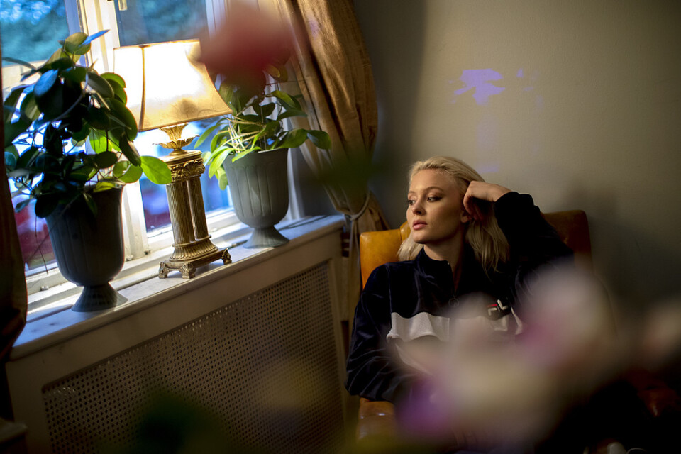 Zara Larsson berättar för sina Instagramföljare om pressen hon känner inför att göra musik. Hennes kommande album kan dröja till efter årsskiftet, berättar hon. Arkivbild.