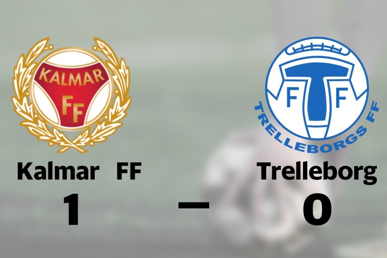 Kalmar FF vann uddamålsseger mot Trelleborg