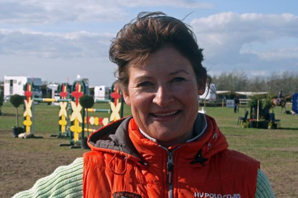 Paula Törnqvist är ett av ansiktena bakom GP-hoppningen. Redan i går eftermiddag började planeringen inför nästa års tävling.